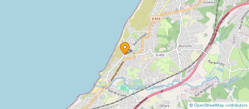 localisation de l'entreprise BASAKATUA  ARBONNE