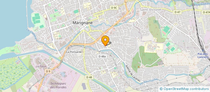localisation de l'entreprise BASAL à MARIGNANE