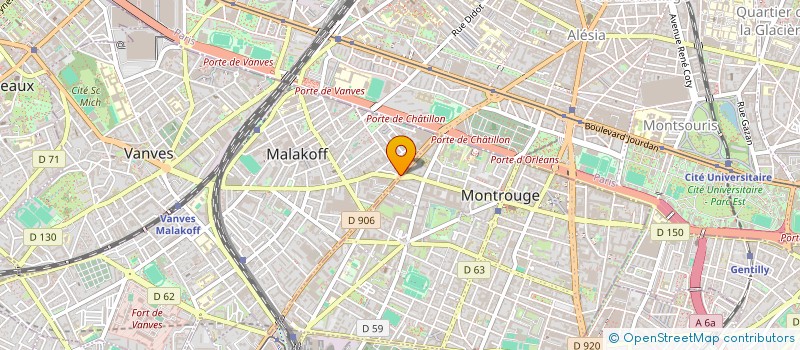 localisation de l'entreprise BASALH AHMED ET DANGA BRAHIM à MALAKOFF