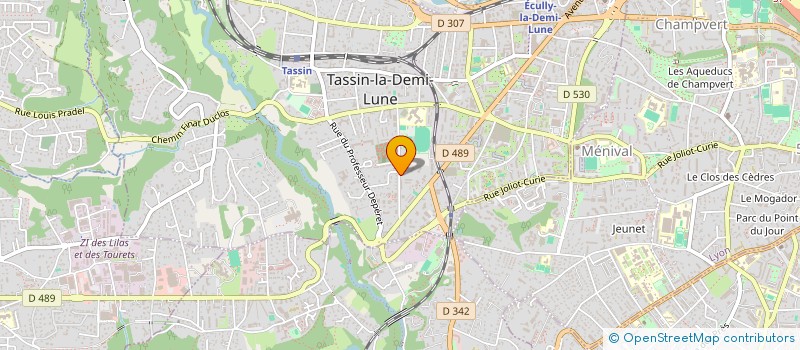 localisation de l'entreprise BASCANAL  TASSIN-LA-DEMI-LUNE