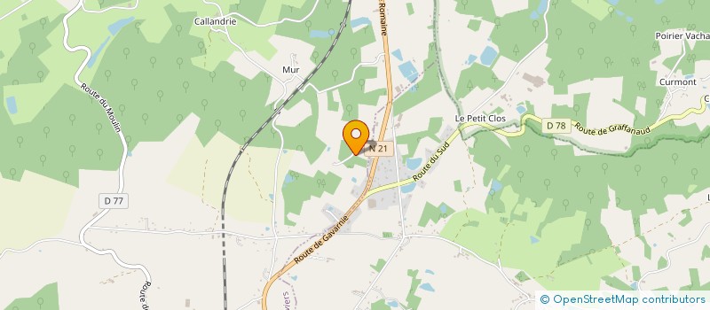 localisation de l'entreprise BASCAUSAPY  THIVIERS