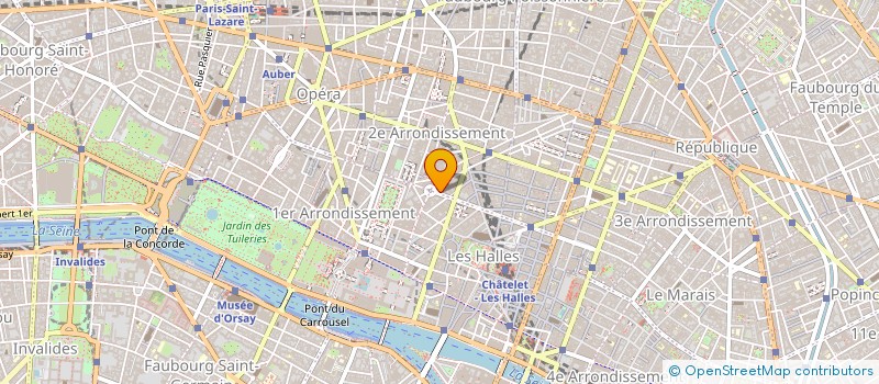 localisation de l'entreprise BASCHER & ASSOCIES à PARIS