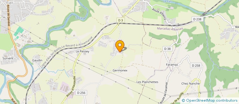 localisation de l'entreprise BASCLE & WILLIAME PAYSAGE  MOYE