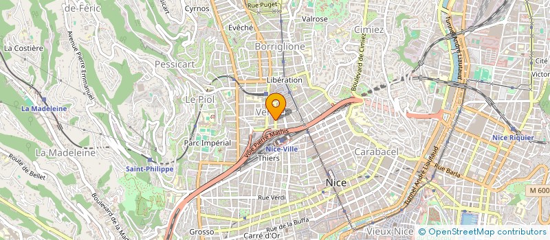 localisation de l'entreprise BASCO à NICE