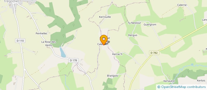 localisation de l'entreprise BASCO BEARNAIS à KERNASCLEDEN