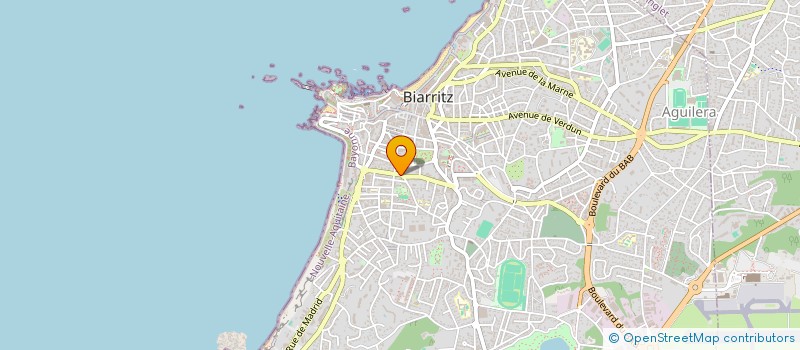 localisation de l'entreprise BASCO HABITAT à BIARRITZ