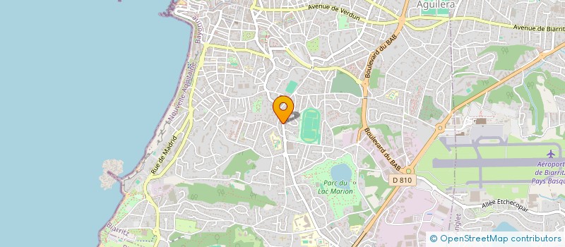 localisation de l'entreprise BASCOMAP  BIARRITZ