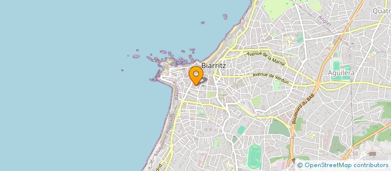 localisation de l'entreprise BASCORENOV à BIARRITZ