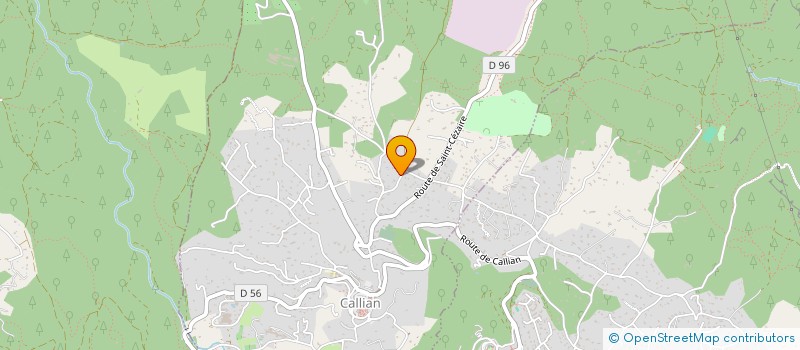 localisation de l'entreprise BASCOU IMMO  CALLIAN