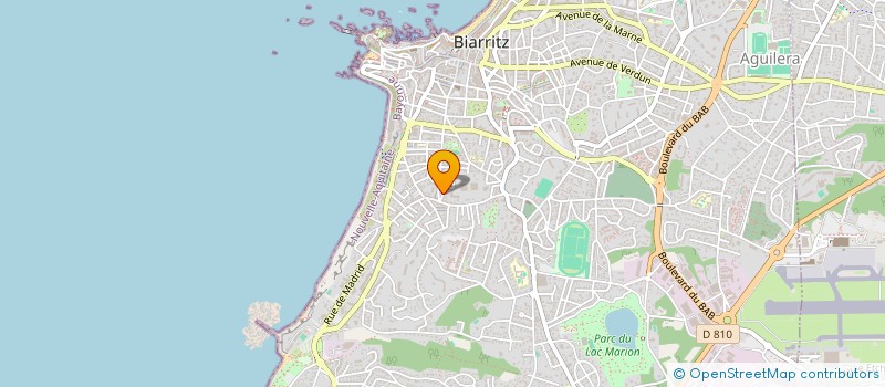 localisation de l'entreprise BASCOUTENIA à BIARRITZ