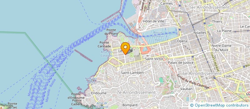 localisation de l'entreprise BASCULE DIGITAL à MARSEILLE