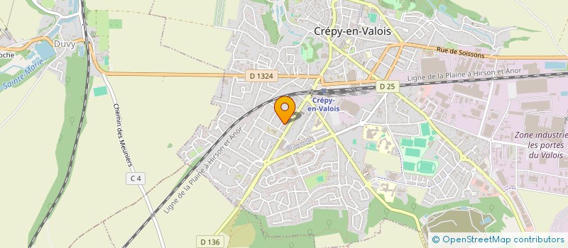 localisation de l'entreprise BASDAR IMMO  CREPY-EN-VALOIS