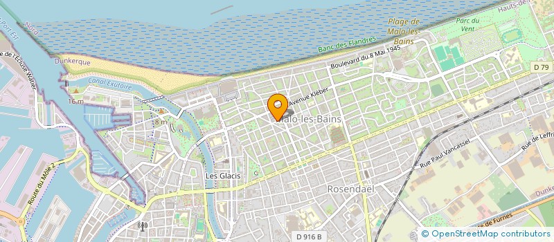 localisation de l'entreprise BASDK à DUNKERQUE