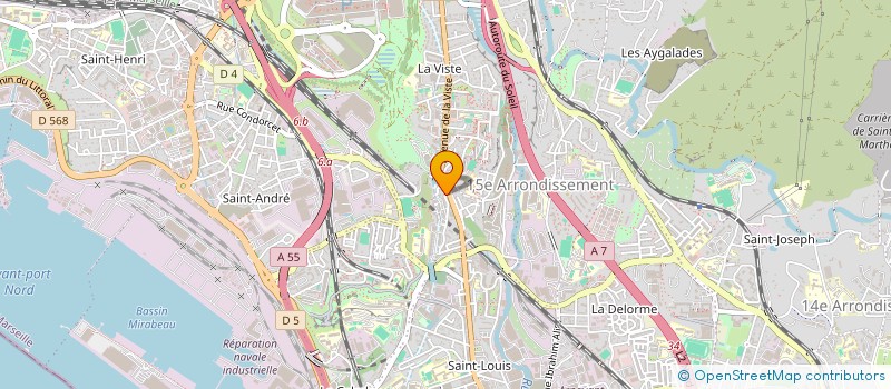 localisation de l'entreprise BASE 13 à MARSEILLE