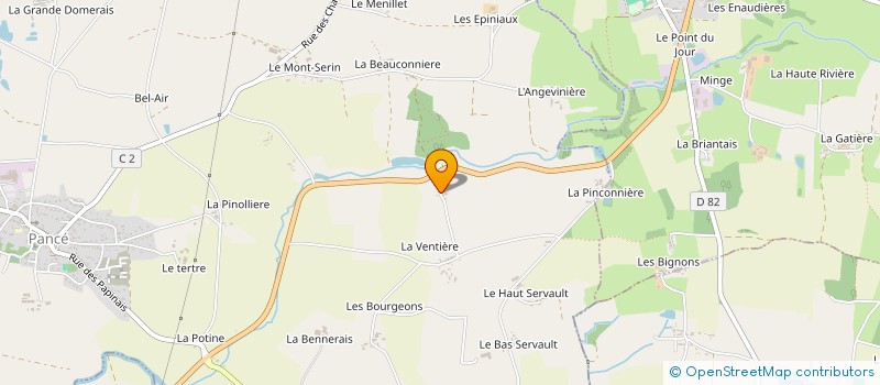 localisation de l'entreprise BASE  DESCARTES