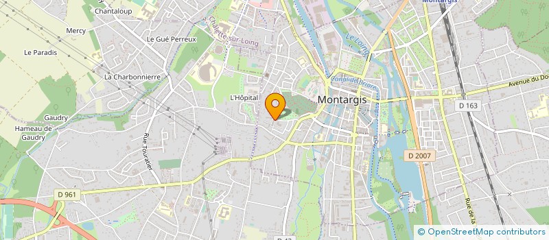 localisation de l'entreprise BASE à MONTARGIS