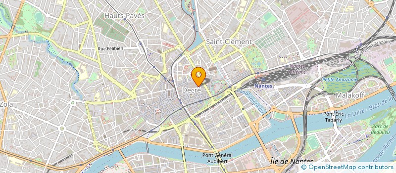 localisation de l'entreprise BASE  NANTES