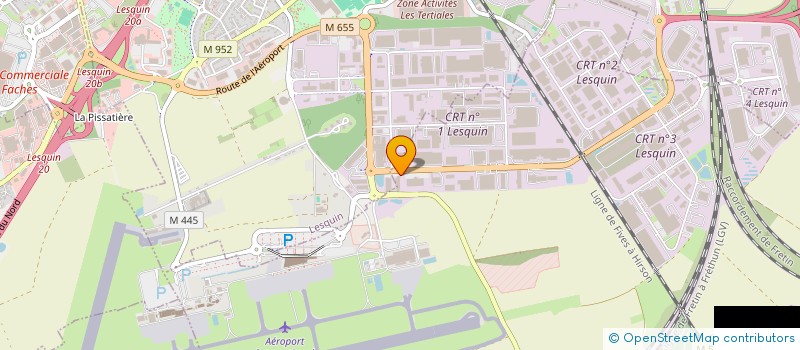 localisation de l'entreprise BASE ALPHA à FRETIN