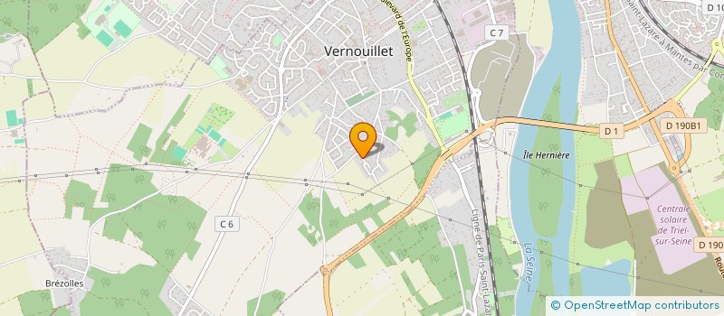 localisation de l'entreprise BASE BOOSTERS à VERNOUILLET