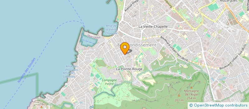 localisation de l'entreprise BASE CAMP ONE à MARSEILLE