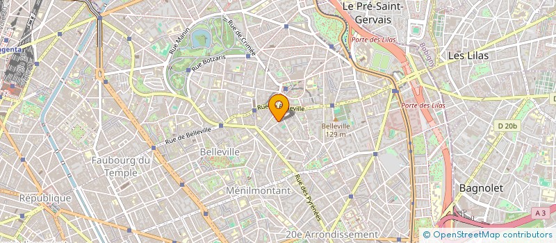 localisation de l'entreprise BASE COMMUNE  PARIS