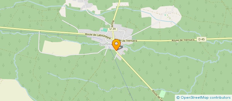 localisation de l'entreprise BASE DE LOISIRS DE MEXICO  COMMENSACQ