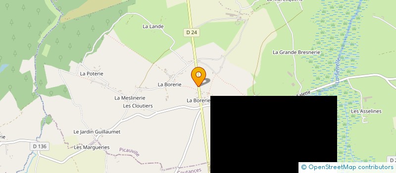 localisation de l'entreprise BASE DE LOISIRS EQUESTRES à PICAUVILLE