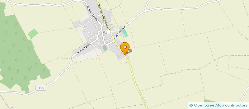 localisation de l'entreprise BASE DE LOISIRS L'ETANG  AIX-VILLEMAUR-PALIS