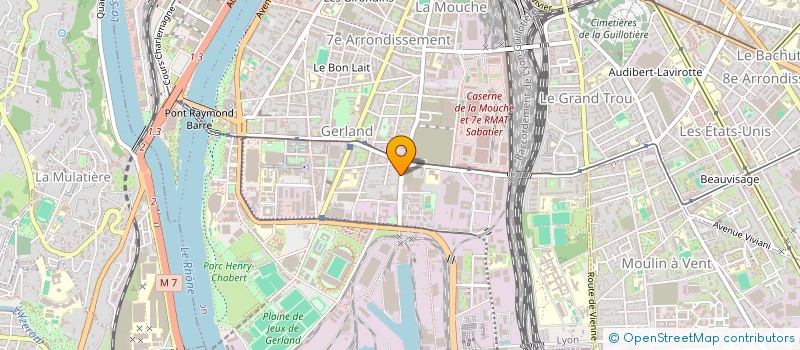 localisation de l'entreprise BASE INGENIERIE  LYON