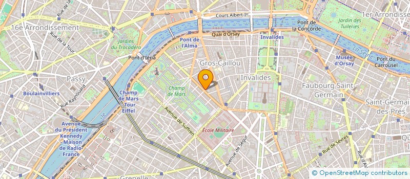 localisation de l'entreprise BASE INVEST à PARIS