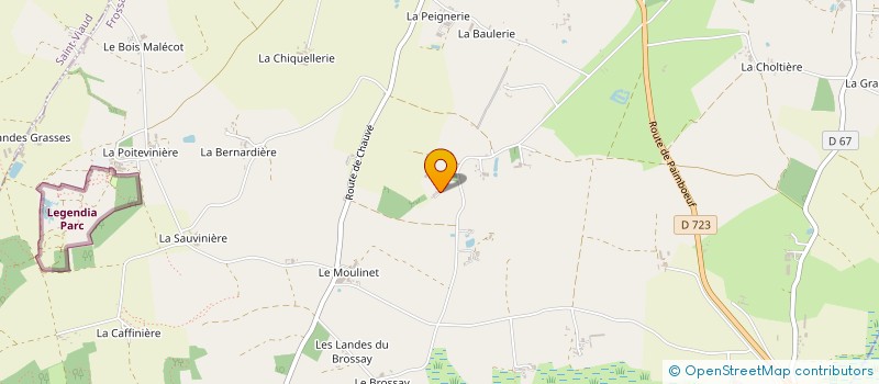 localisation de l'entreprise BASE JUMP  FROSSAY