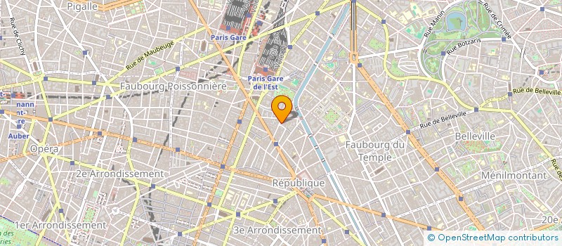 localisation de l'entreprise BASE LINE à PARIS