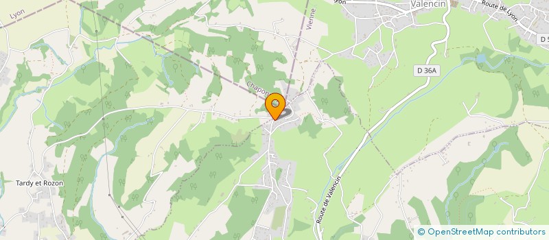 localisation de l'entreprise BASE NEGOCE  SAINT-JUST-CHALEYSSIN