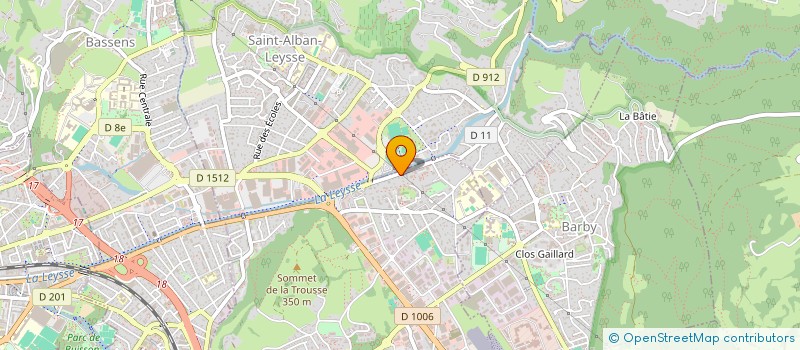 localisation de l'entreprise BASECAMP 1786  LA RAVOIRE