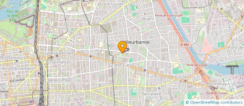 localisation de l'entreprise BASECAMP  VILLEURBANNE