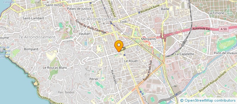 localisation de l'entreprise BASED  MARSEILLE