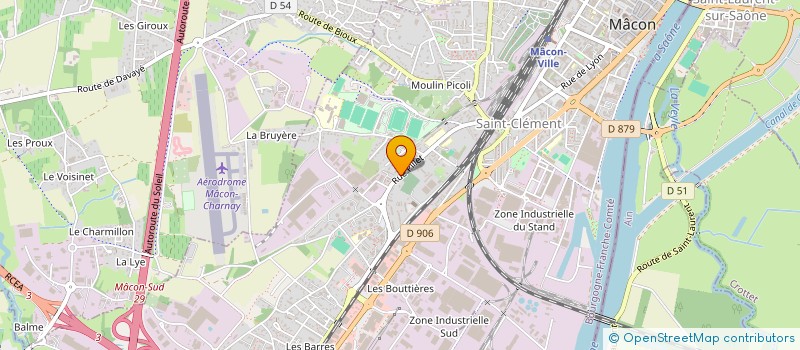 localisation de l'entreprise BASEL  MACON