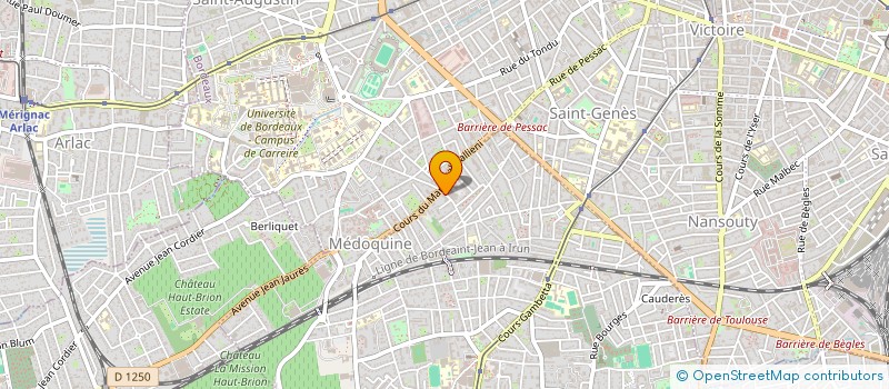 localisation de l'entreprise BASEL PRO  TALENCE