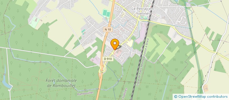 localisation de l'entreprise BASELEC  LE PERRAY-EN-YVELINES