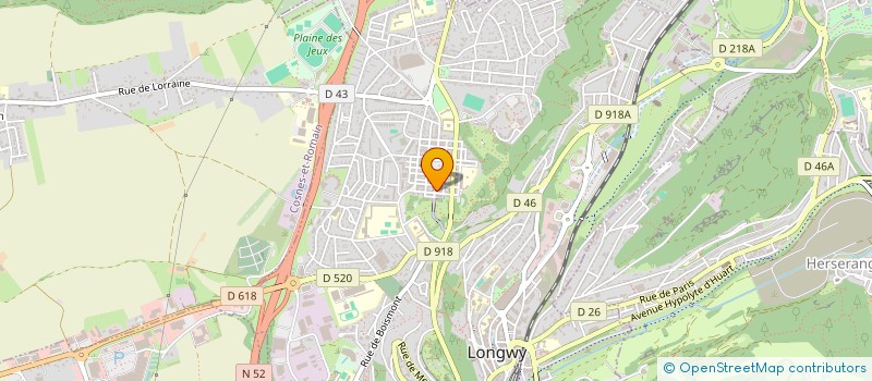 localisation de l'entreprise BASELLO MAROQUINERIE  LONGWY