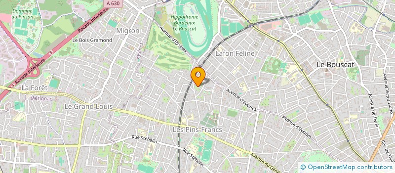 localisation de l'entreprise BASEMEDICALE.COM  BORDEAUX