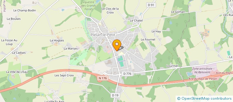 localisation de l'entreprise BASES AVANCEES  PLELAN-LE-PETIT