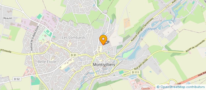 localisation de l'entreprise BASEV  MONTIVILLIERS