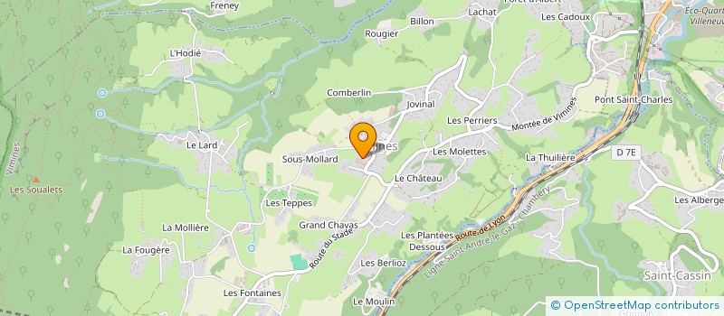 localisation de l'entreprise BASEVENT  VIMINES