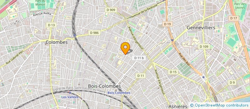 localisation de l'entreprise BASEYA GLOBAL SERVICE à BOIS-COLOMBES
