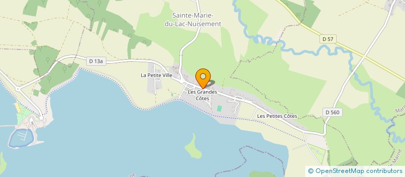 localisation de l'entreprise BASF  SAINTE-MARIE-DU-LAC-NUISEMENT