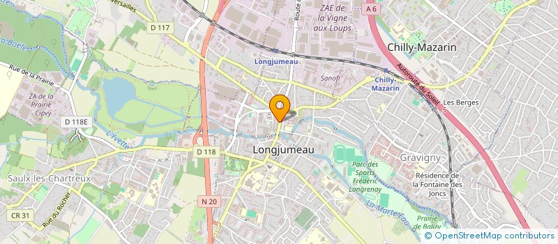 localisation de l'entreprise BASIC à LONGJUMEAU