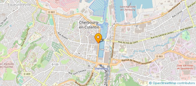 localisation de l'entreprise BASIC à CHERBOURG-EN-COTENTIN