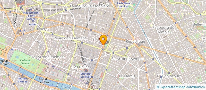 localisation de l'entreprise BASIC BLUE  PARIS