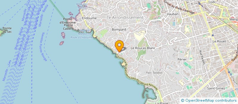 localisation de l'entreprise BASIC COIFFURE à MARSEILLE